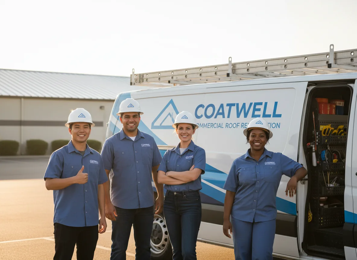Commercial roof coating company in Los Banos, CA
